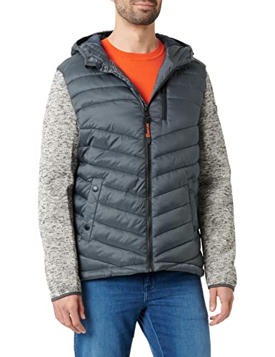 Street One MEN Herren D201734 Winterjacke, Slate Grey, S von Street One MEN