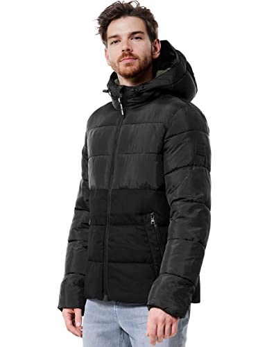 Street One MEN Herren D201736 Winterjacke, Black, M von Street One MEN