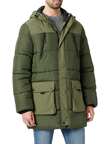 Street One MEN Herren D201741 Winterjacke, Forest Green, L von Street One MEN