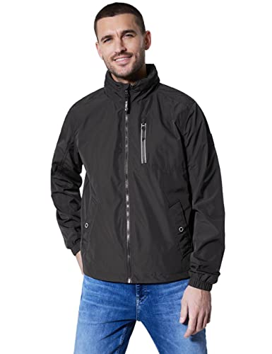 Street One MEN Herren D201789 Windbreaker, Limousine Black, 3XL von Street One MEN