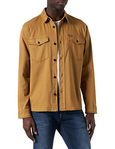 Street One MEN Herren D211753 Übergangsjacke, warm Dune Brown, S von Street One MEN