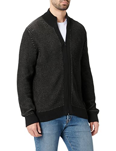 Street One MEN Herren D253463 Strickjacke, Black, M von Street One MEN