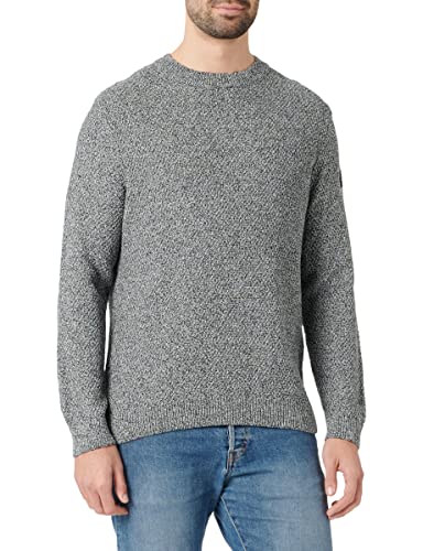 Street One MEN Herren D302012 Strickpullover, Anthracite Grey Melange, S von Street One MEN