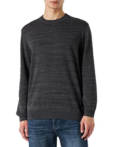 Street One MEN Herren D302086 Strickpullover, Black, XL von Street One MEN