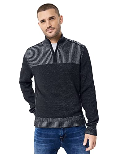 Street One MEN Herren D302093 Strickpullover, Ink Blue, M von Street One MEN