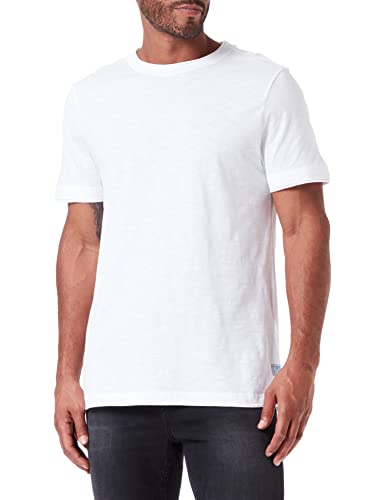 Street One MEN Herren D317729 Baumwollshirt, White, S von Street One MEN