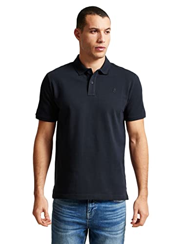 Street One MEN Herren D319366 Poloshirt, Deep Sea Blue, XXL EU von Street One MEN