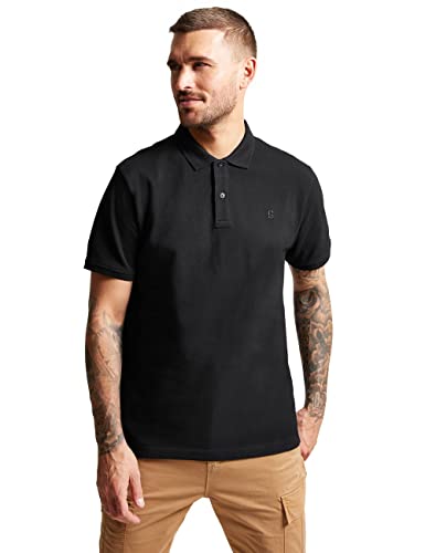 Street One MEN Herren D319366 Poloshirt, Schwarz, XL EU von Street One MEN