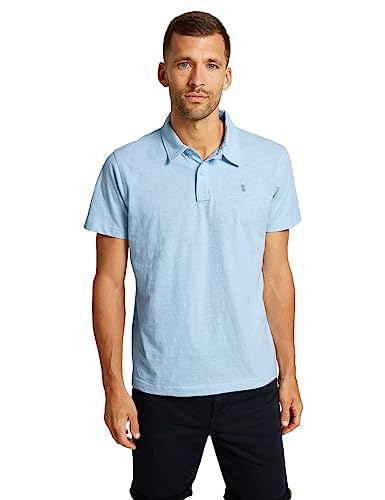 Street One MEN Herren D319768 Poloshirt, Ice Blue, L von Street One MEN