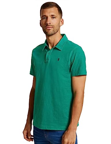 Street One MEN Herren D319768 Poloshirt, Irish Green, 56 von Street One MEN