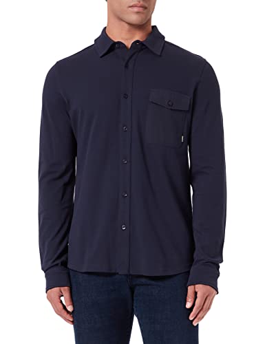 Street One MEN Herren Herrenhemd,navy blue,L von Street One MEN