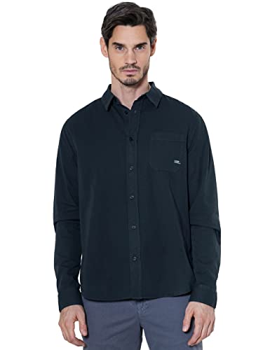 Street One MEN Herren D330039 Herrenhemd, Diver Blue, 3XL von Street One MEN