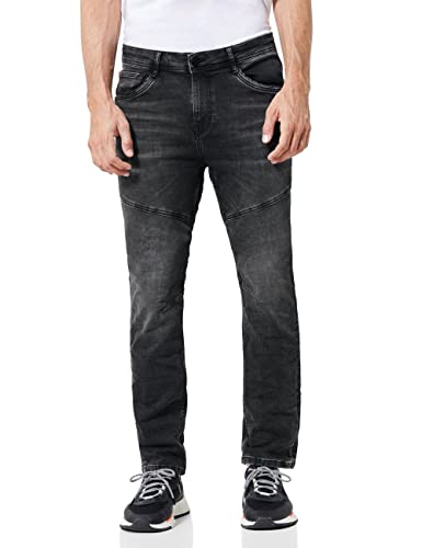 Street One MEN Herren D375533 Jeanshose, Black Heavy Random wash, W30/L34 von Street One MEN