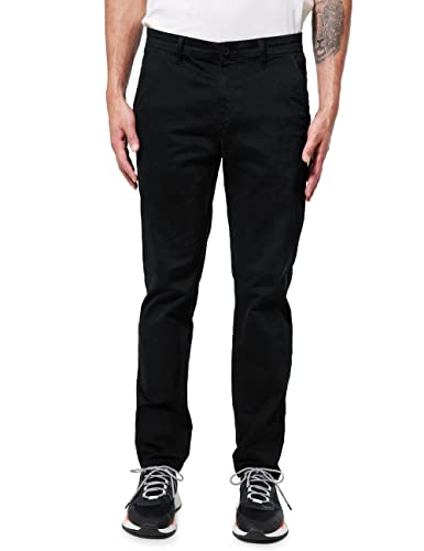 Street One MEN Herren D375837 Chinohose, Black, W32/L34 von Street One MEN