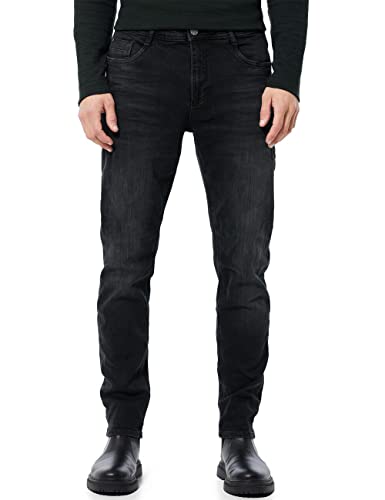 Street One MEN Herren D375904 Jeanshose Casual, Basic Black wash, W33/L32 von Street One MEN