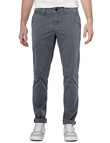 Street One MEN Herren D375998 Chinohose, Carbon Grey, W31/L32 von Street One MEN