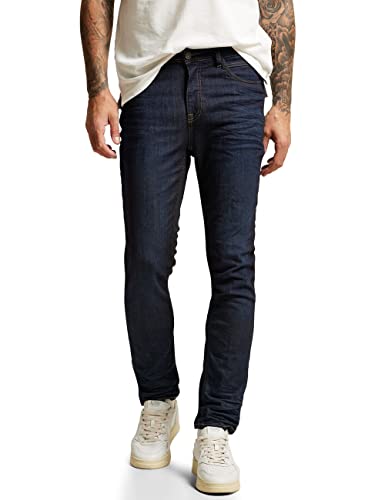 Street One MEN Herren D376360 Jeanshose, Dark Blue Rinsed Wash, 29W / 34L EU von Street One MEN