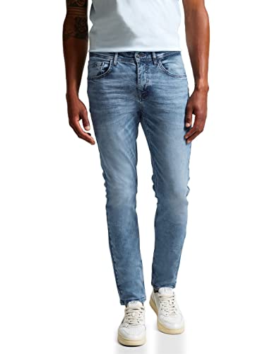 Street One MEN Herren D376459 Jeanshose, Light Blue Wash, 34W / 34L EU von Street One MEN