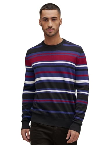 Herren Feinstrick Streifenpullover von Street One MEN