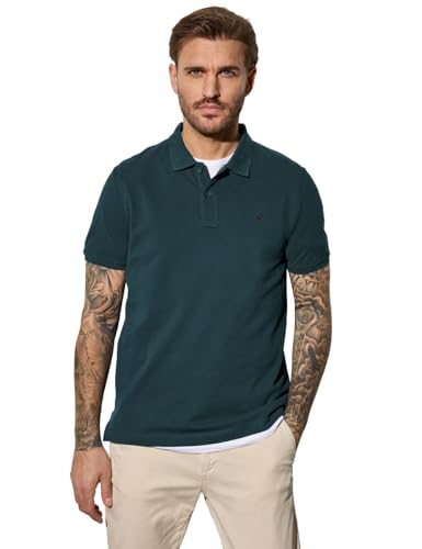 Street One MEN Herren Piqué-Poloshirt mit Logo von Street One MEN