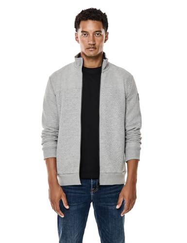Herren Sweatjacke mit Materialmix von Street One MEN
