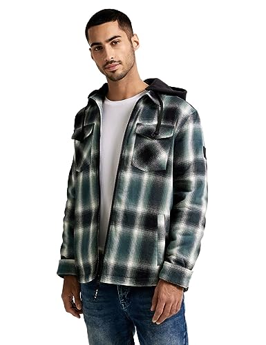 Street One MEN Übergangsjacke Overshirt Kariert von Street One MEN