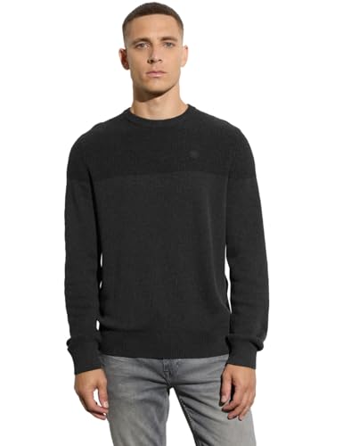 Herren Pullover im Two-Tone Look von Street One MEN