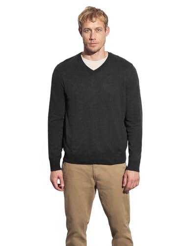 Herren Basic V-Neck Strickpullover von Street One MEN