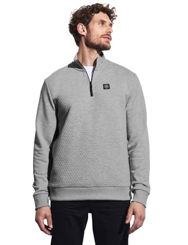Herren Troyer Strukturpullover von Street One MEN