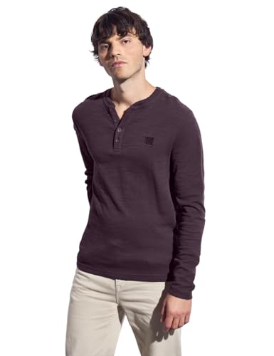Street One MEN Herren Softes Slub Henleyshirt von Street One MEN