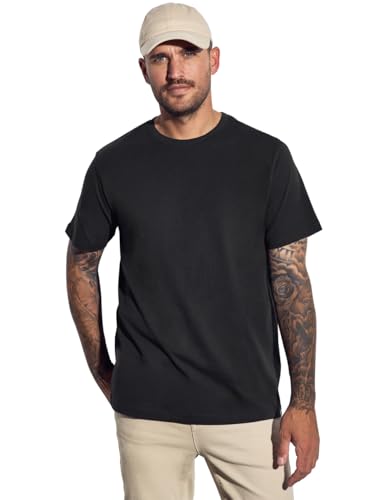 Herren Basic T-Shirt in Unifarbe von Street One MEN