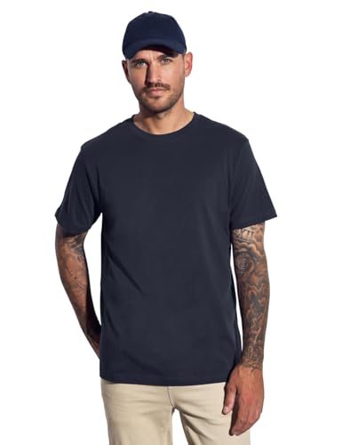 Herren Basic T-Shirt in Unifarbe von Street One MEN