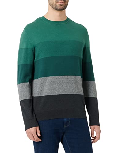 Street One Men Herren D301926 Strickpullover, Jungle Green, L von Street One MEN