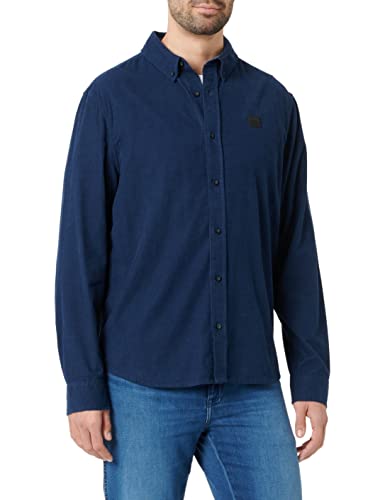 Street One Men Herren D330022 Herrenhemd, deep Navy Blue, XL von Street One MEN