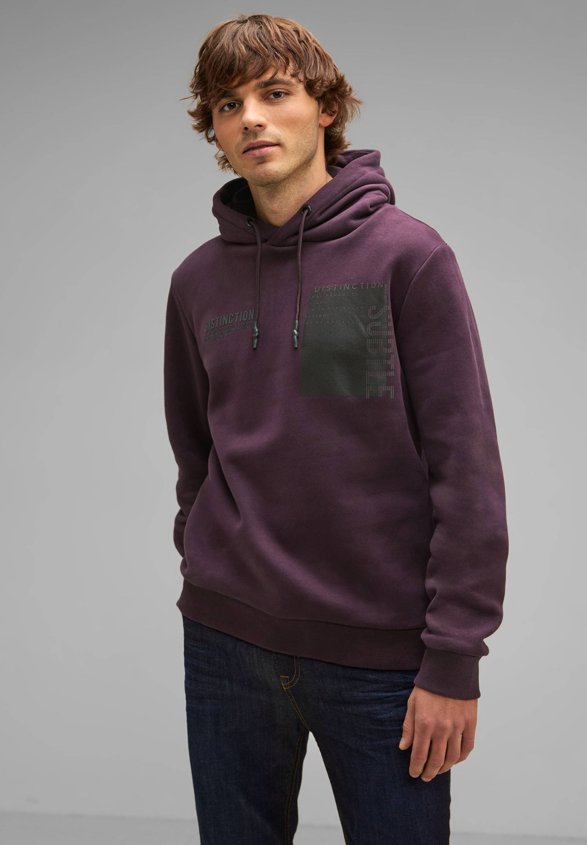 STREET ONE MEN Kapuzensweatjacke von Street One Men