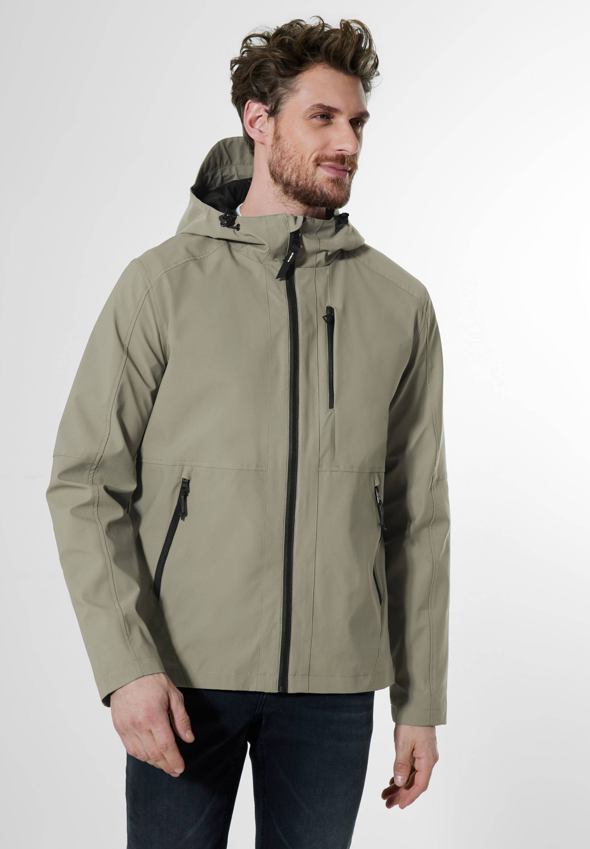 STREET ONE MEN Kurzjacke, mit Kapuze von Street One Men