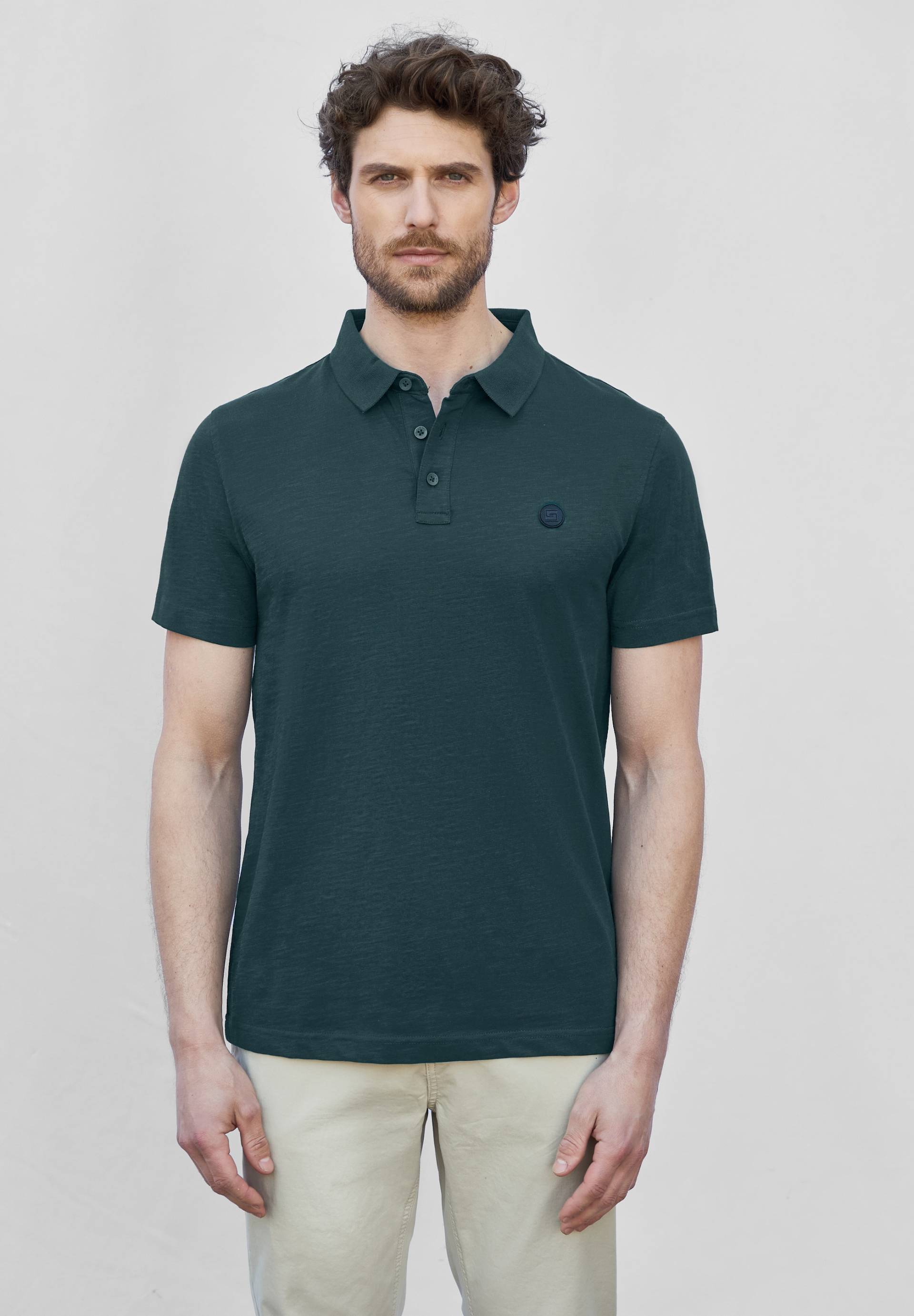 STREET ONE MEN Poloshirt aus reiner Baumwolle von Street One Men