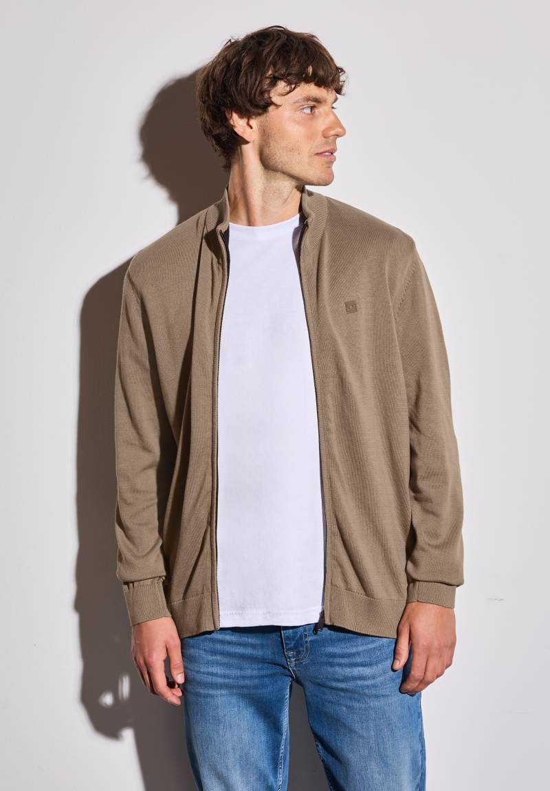 STREET ONE MEN Strickjacke, aus reiner Baumwolle von Street One Men