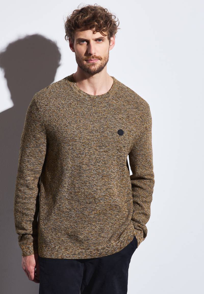 STREET ONE MEN Strickpullover im Melange Look von Street One Men