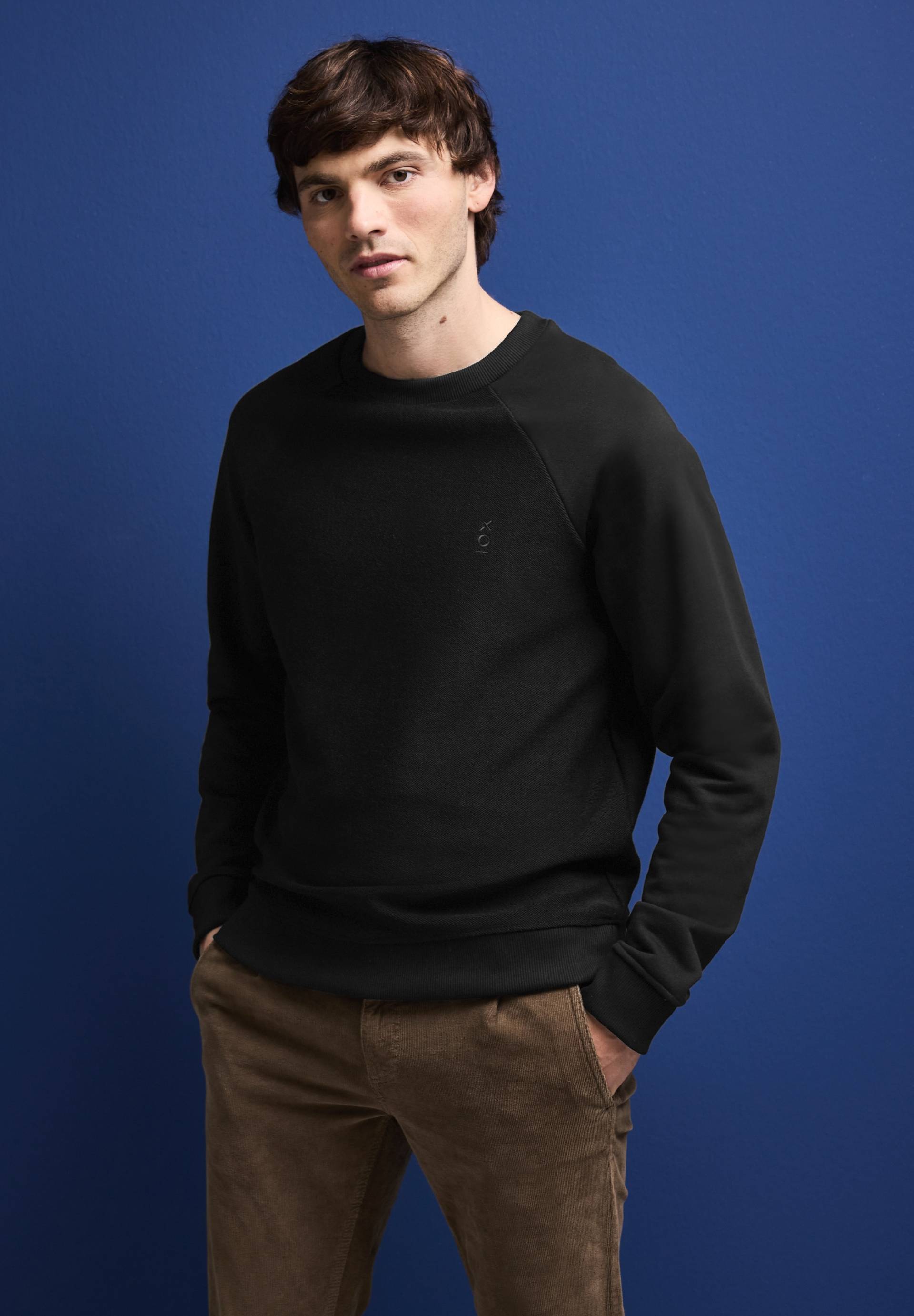STREET ONE MEN Sweatshirt, aus reiner Baumwolle von Street One Men