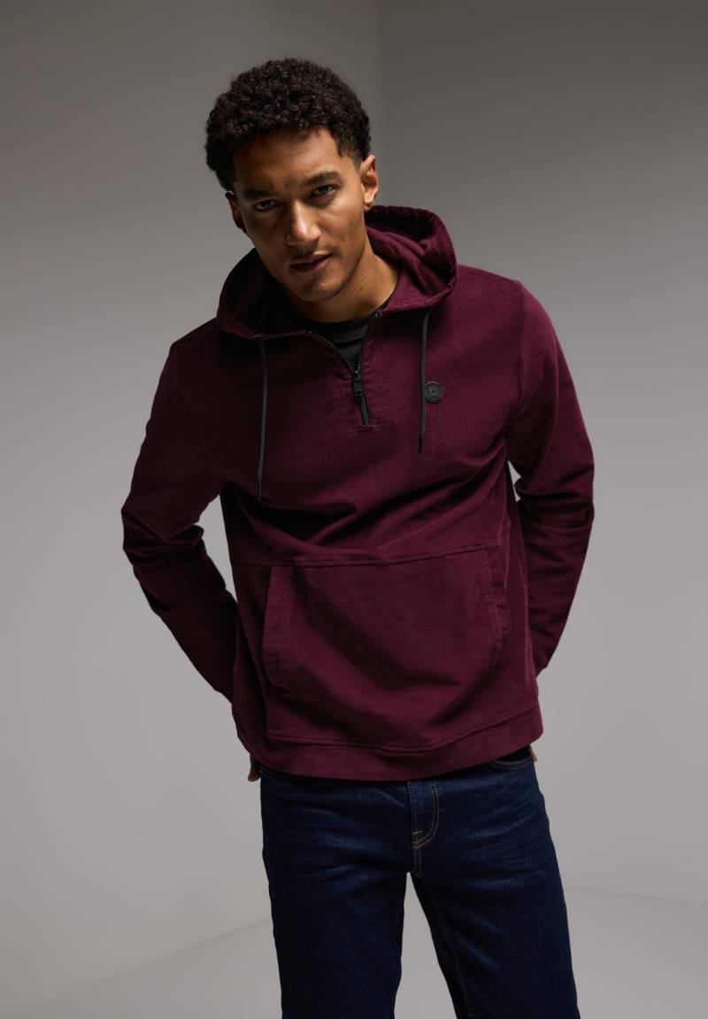 STREET ONE MEN Sweatshirt, mit Kängurutasche von Street One Men