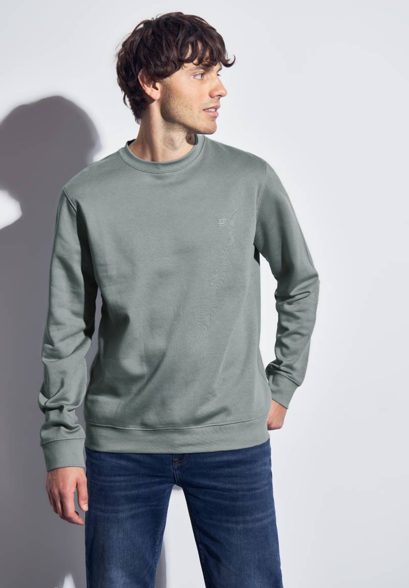 STREET ONE MEN Sweatshirt, mit Rundhalsausschnitt von Street One Men