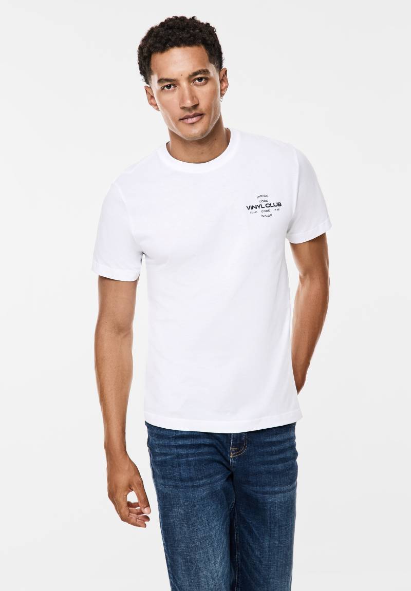 STREET ONE MEN T-Shirt, aus reiner Baumwolle von Street One Men