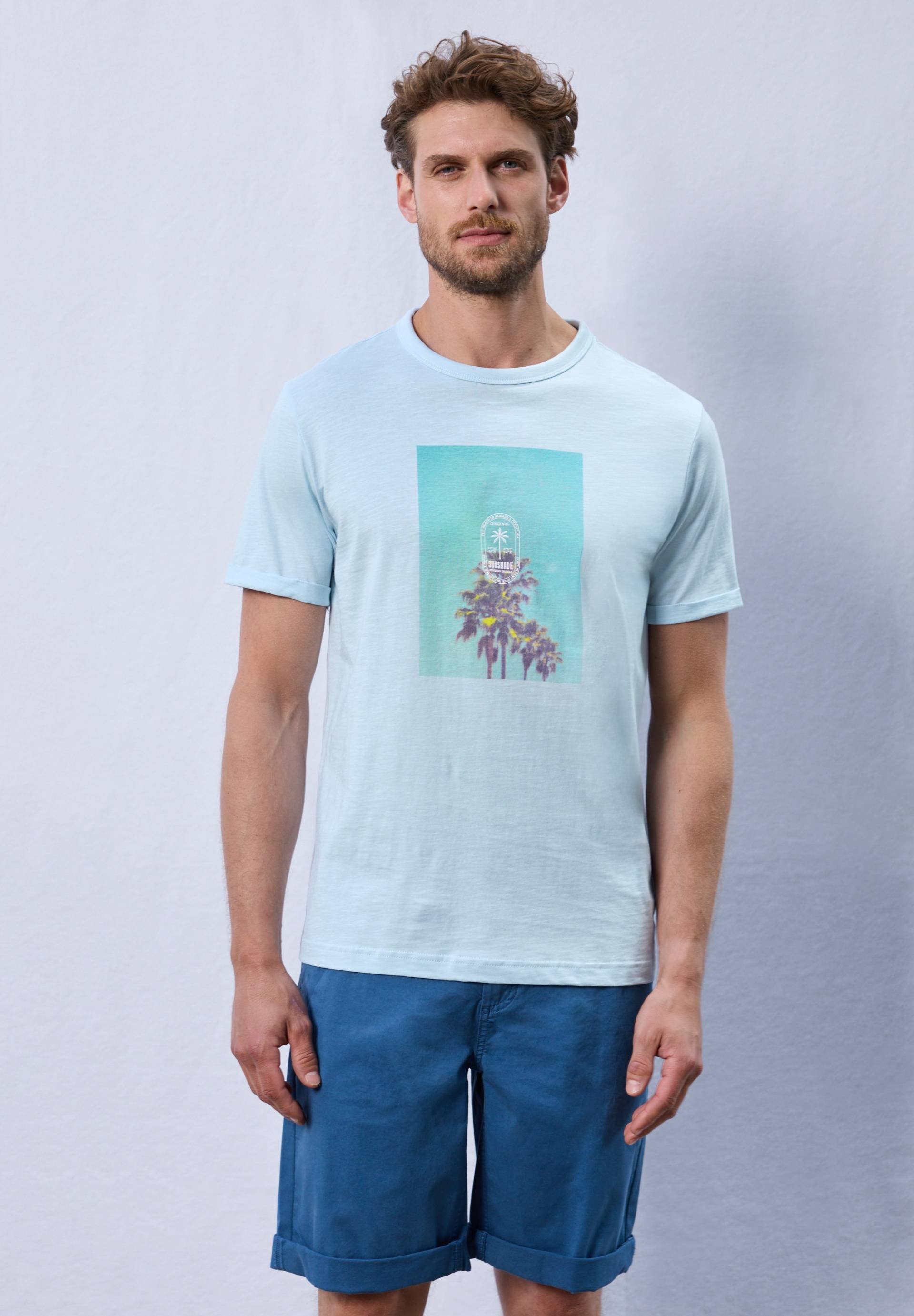 STREET ONE MEN T-Shirt, aus reiner Baumwolle von Street One Men