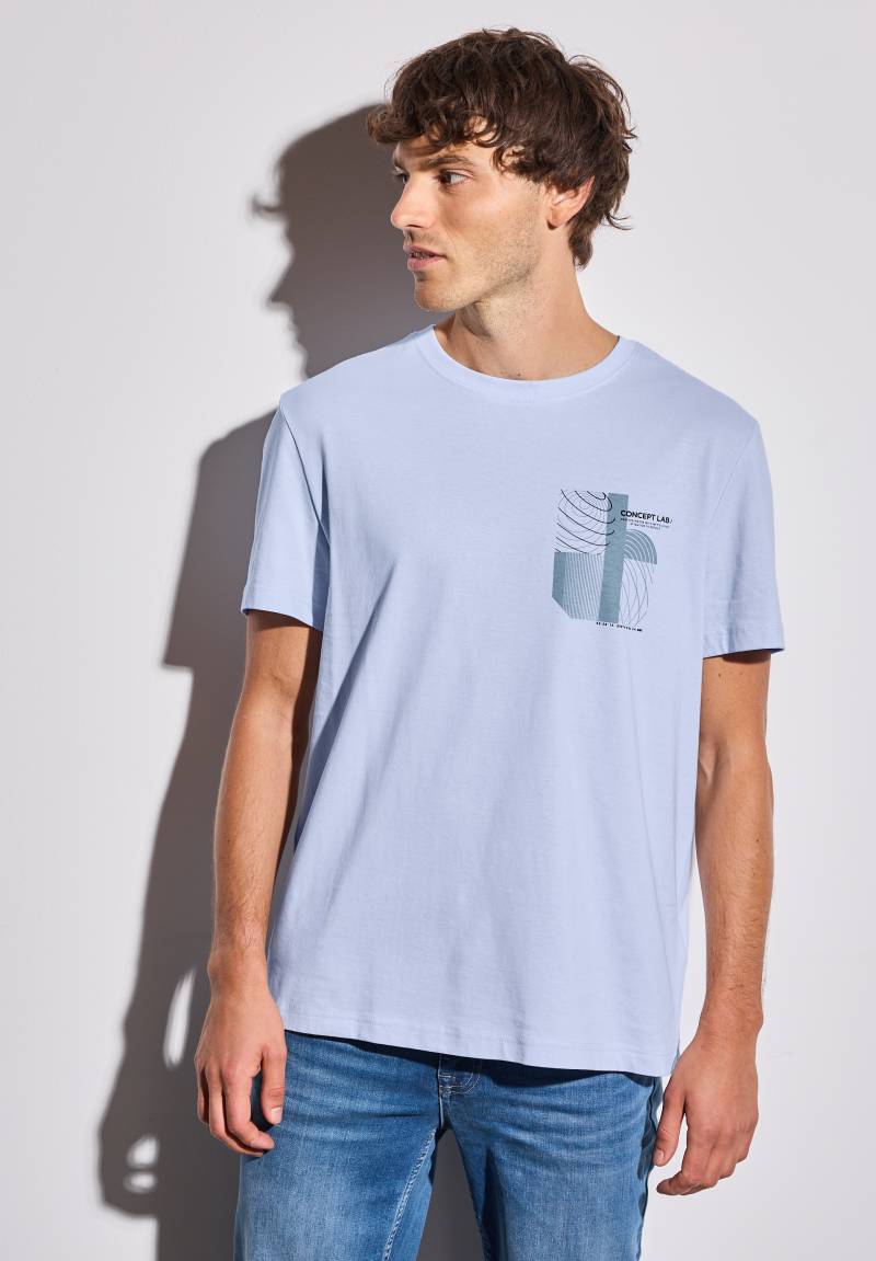 STREET ONE MEN T-Shirt, mit Rundhalsausschnitt von Street One Men