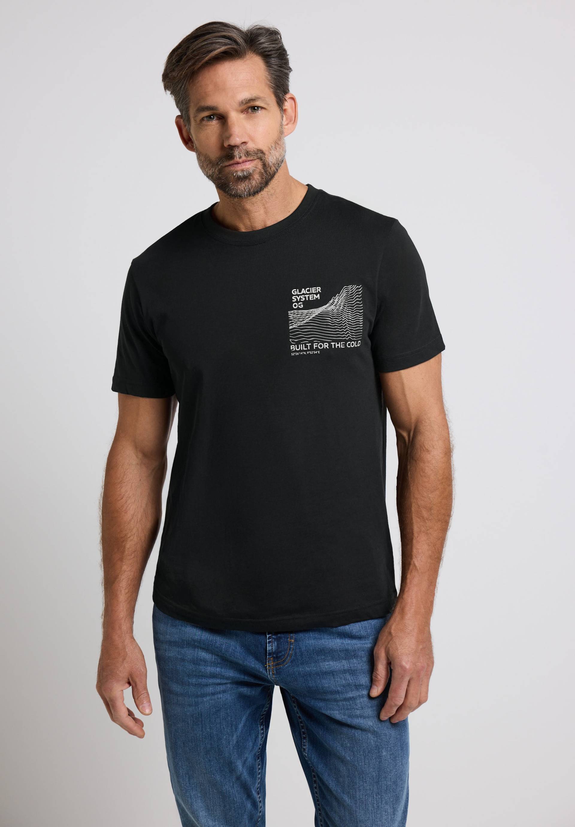 STREET ONE MEN T-Shirt aus reiner Baumwolle von Street One Men