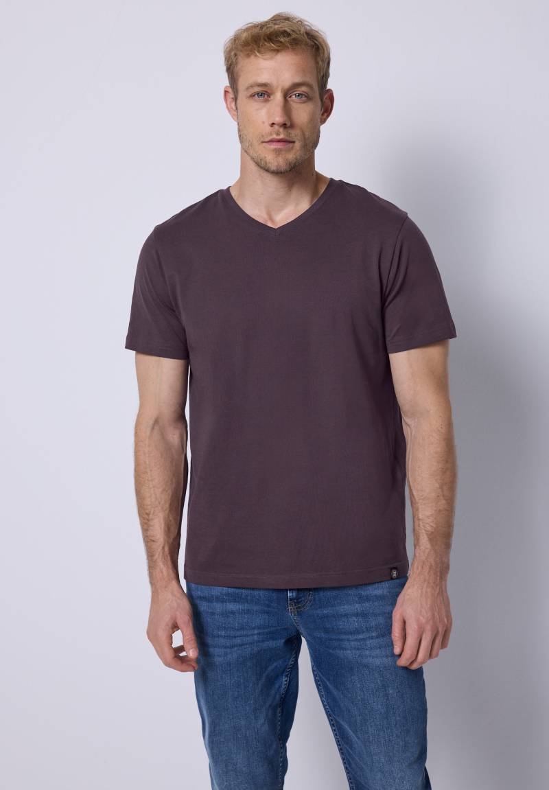 STREET ONE MEN T-Shirt mit V-Ausschnitt von Street One Men