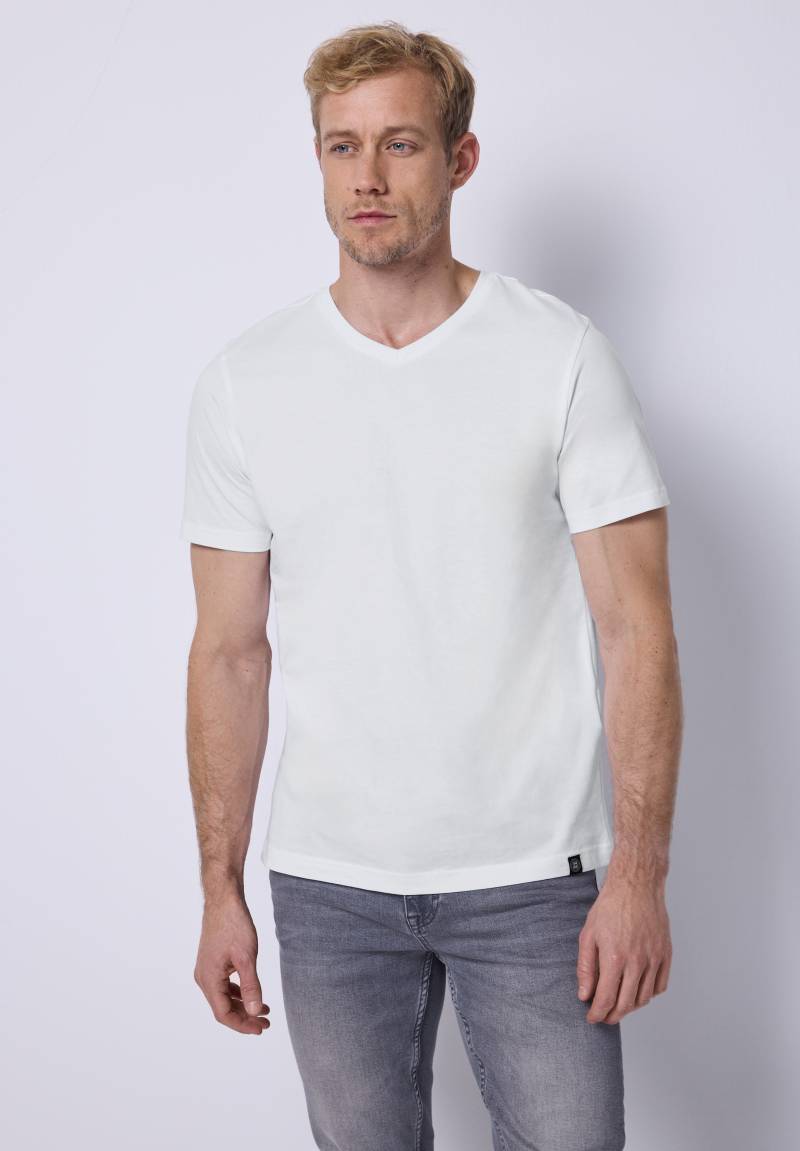 STREET ONE MEN T-Shirt mit V-Ausschnitt von Street One Men
