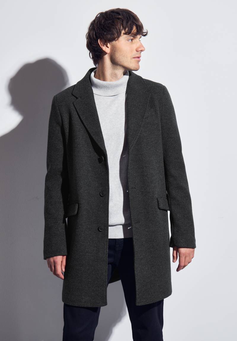 STREET ONE MEN Wintermantel mit Reverskragen von Street One Men