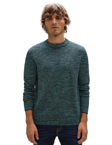 Street One Men Herren Mouliné Pullover in Melange von Street One Men